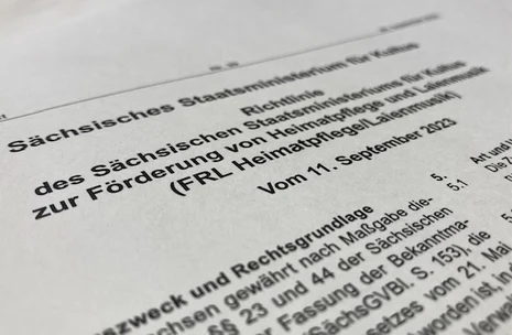 Eingangsformel Förderrichtlinie im Amtsblatt